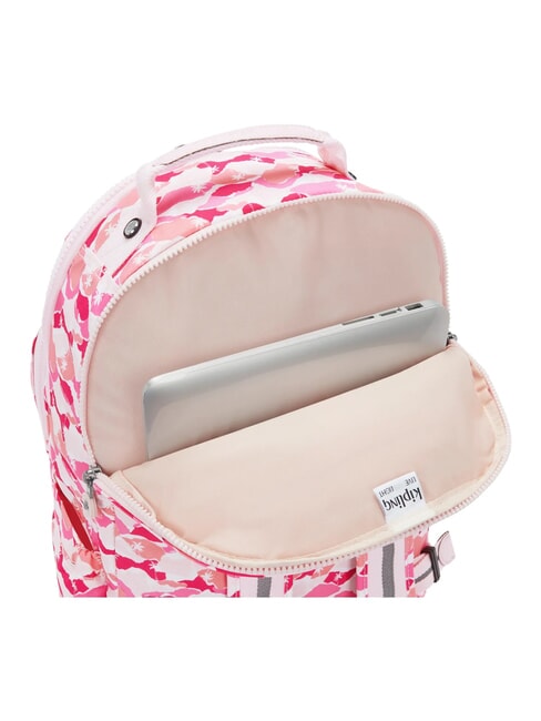 SEOUL LAP Rucsac cu buzunar pentru laptop de 15". palmier roz - Rucsacuri pentru școală și timp liber