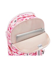 KIPLING SEOUL LAP Rucsac cu buzunar pentru laptop de 15". palmier roz - Rucsacuri pentru școală și timp liber - 3