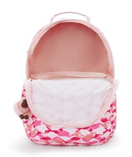 KIPLING SEOUL LAP Rucsac cu buzunar pentru laptop de 15". palmier roz - Rucsacuri pentru școală și timp liber - 4