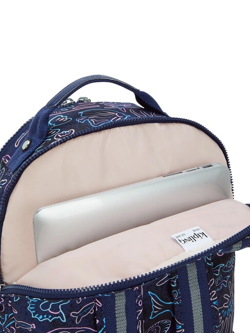 SEOUL LAP Rucsac cu buzunar pentru laptop de 15". pește disco - Rucsacuri pentru școală și timp liber