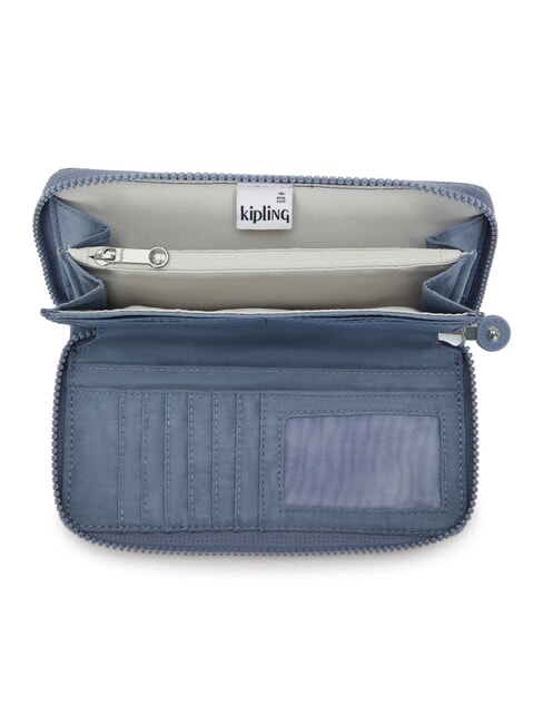 MONEY WORLD Portofel cu fermoar piatră albastră - Portofele femei