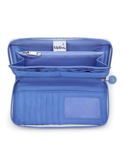 MONEY WORLD Portofel cu fermoar cocktail albastru - Portofele femei