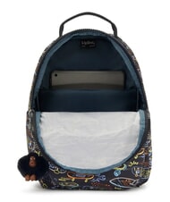 KIPLING SEOUL Rucsac patinaj neon - Rucsacuri pentru școală și timp liber - 3