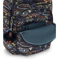 KIPLING SEOUL Rucsac patinaj neon - Rucsacuri pentru școală și timp liber - 4
