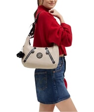 KIPLING NIKKI KIP Geantă de umăr &icirc;napoi la moștenirea bej - Genți femei - 2