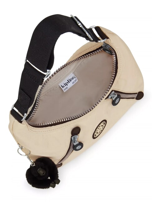 NIKKI KIP Geantă de umăr &icirc;napoi la moștenirea bej - Genți femei