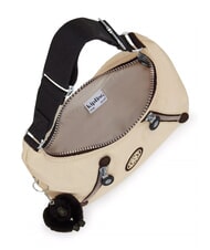 KIPLING NIKKI KIP Geantă de umăr &icirc;napoi la moștenirea bej - Genți femei - 4