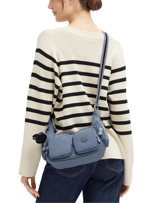 RIKKA S Geantă de umăr piatră albastră - Genți femei