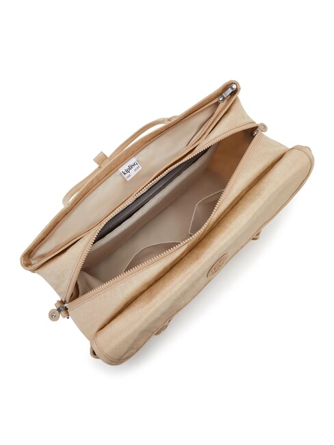 SUPERWORKER Geanta servieta bej strălucitor - Genți femei