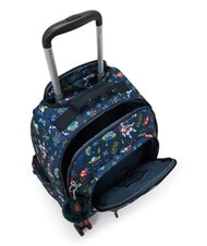 KIPLING NEW ZEA Rucsac troler cu suport pentru laptop joc spațial - Rucsacuri cu role - 4