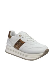 ALVIERO MARTINI PRIMA CLASSE GEO Adidași Alb / Geo Bej - Pantofi femei - 4