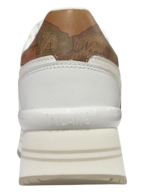 GEO Adidași Alb / Geo Bej - Pantofi femei