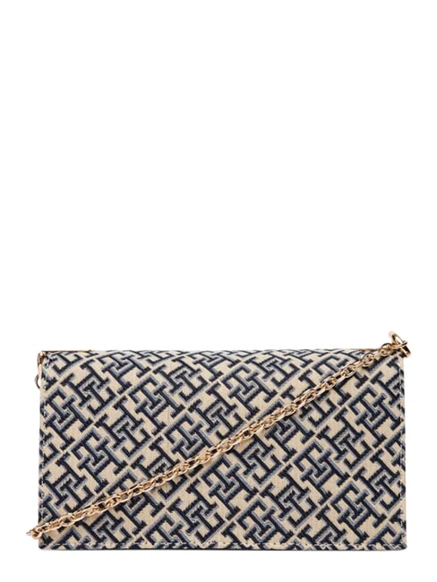 TH HER Geantă mini, cu curea de umăr cu lanț mono albastru - Genți femei