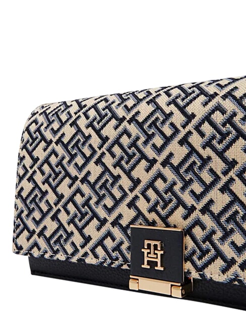 TH HER Geantă mini, cu curea de umăr cu lanț mono albastru - Genți femei