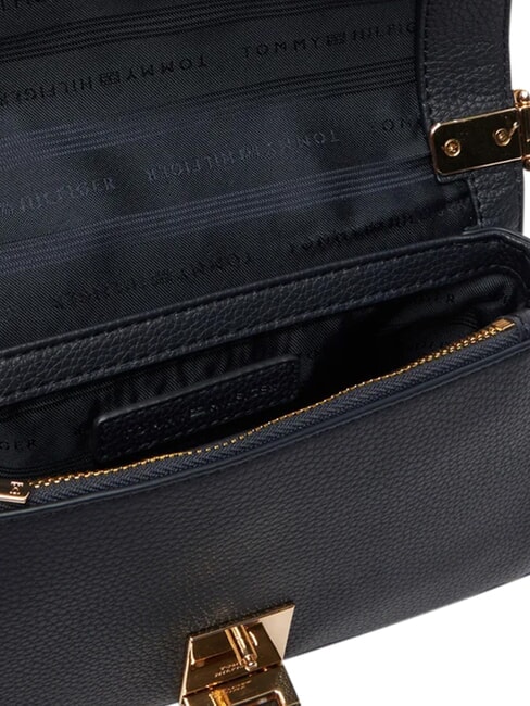 TH HER Geantă mini, cu curea de umăr cu lanț mono albastru - Genți femei