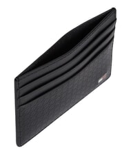 TOMMY HILFIGER TH EMBOSSED Suport card de credit, piele negru - Portofele bărbați - 3