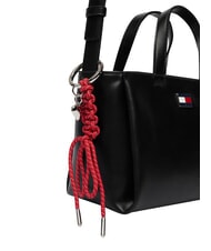 TOMMY HILFIGER TJ CITY CHARM Geantă de m&acirc;nă, cu curea de umăr negru - Genți femei - 6