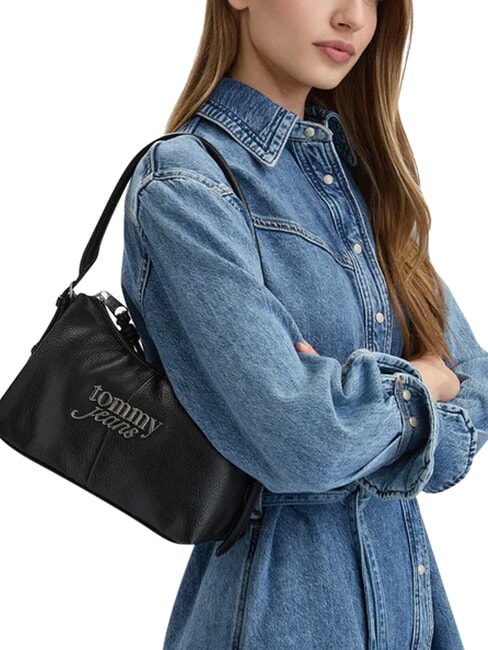 TJ BOLD Geantă de umăr, reglabilă negru - Genți femei