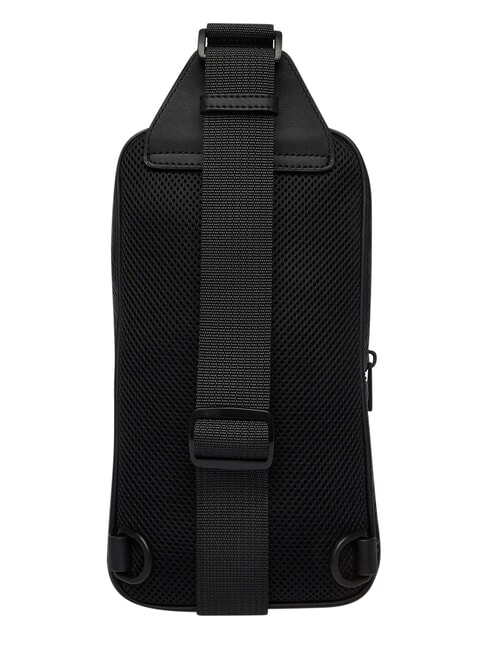 TH EMBOSSED FLAG Geantă pe un singur umăr negru - Borsete de br&acirc;u