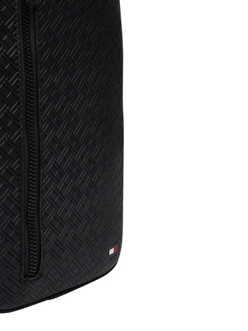 TH EMBOSSED FLAG Geantă pe un singur umăr negru - Borsete de br&acirc;u