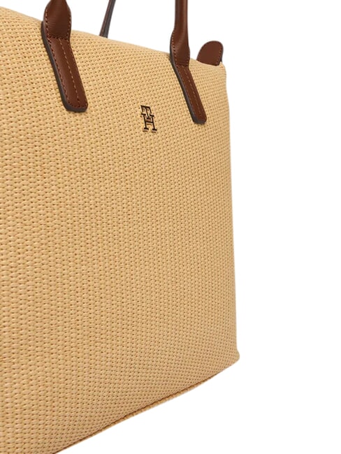 POPETTE Geantă de cumpărături de umăr, XL nisip mono - Genți femei