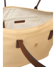 TOMMY HILFIGER POPETTE Geantă de cumpărături de umăr, XL nisip mono - Genți femei - 6