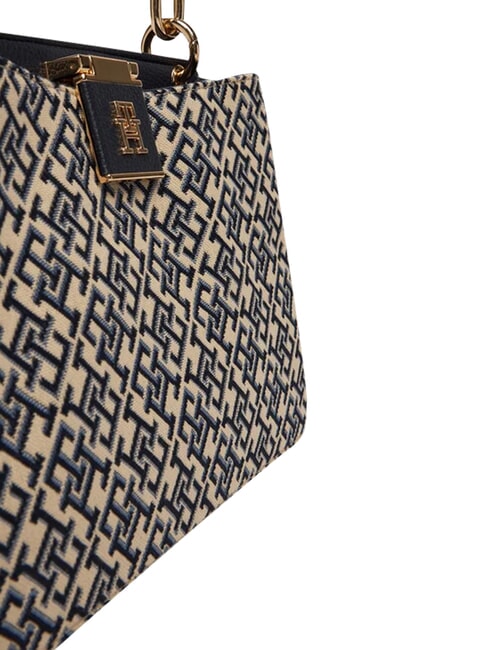 TH HER Geantă de m&acirc;nă, cu curea de umăr mono albastru - Genți femei