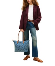 TOMMY HILFIGER POPETTE Geantă de cumpărături de umăr, XL blugi albaștri - Genți femei - 2