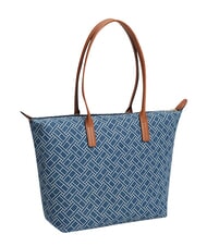 TOMMY HILFIGER POPETTE Geantă de cumpărături de umăr, XL blugi albaștri - Genți femei - 3