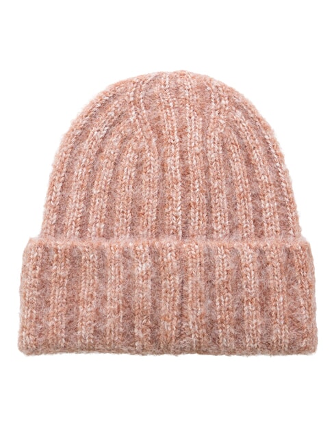 ESTELLE Căciulă beanie cu manșetă bronza - Căciuli