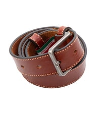 GAUD&Igrave; BELT Curea de piele tutun - Curele - 3