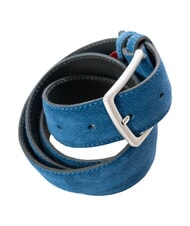 GAUD&Igrave; BASIC Curea de piele albastru deschis - Curele - 3