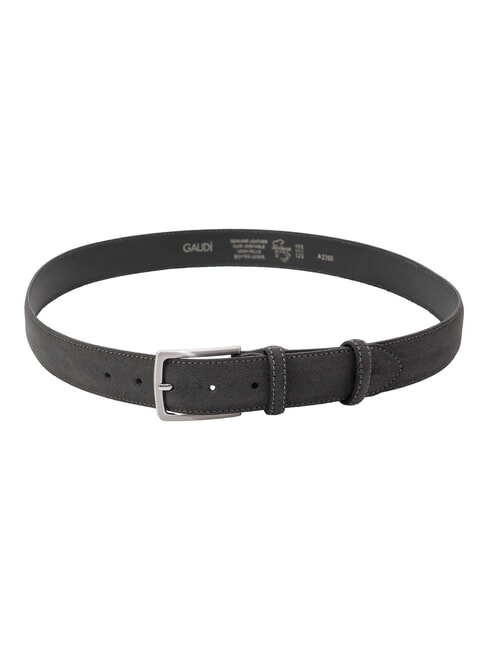 BASIC Curea de piele gri - Curele