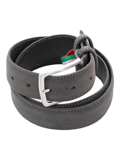 BASIC Curea de piele gri - Curele