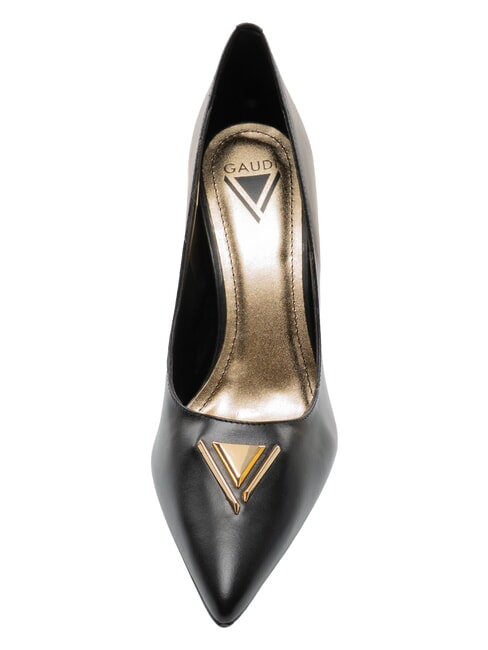 DALIA Decolteu din piele BLACK - Pantofi femei