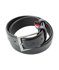 GAUD&Igrave; BRIDGE Curea de piele BLACK - Curele - 3