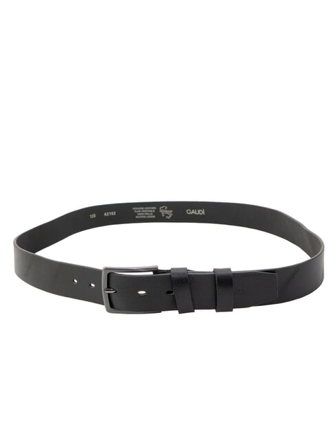 SANTA CROCE Curea de piele BLACK - Curele