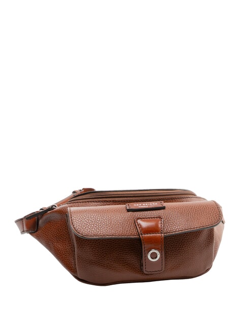 BIAGIO Borsetă din piele maro 14/ruteniu paladiu - Genți femei