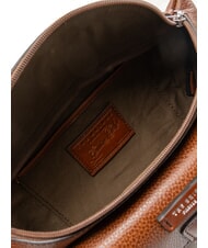 THE BRIDGE BIAGIO Borsetă din piele maro 14/ruteniu paladiu - Genți femei - 5