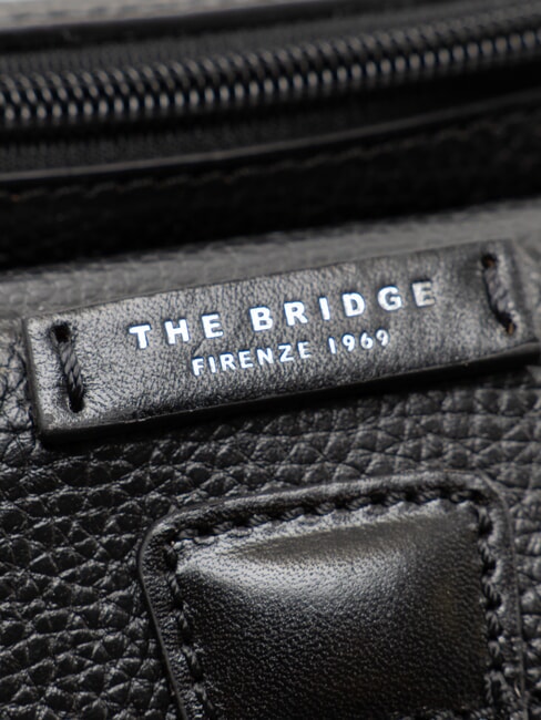 BIAGIO Borsetă din piele negru - Genți femei