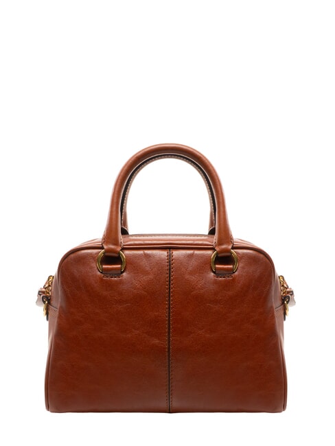 FLORA Geantă de m&acirc;nă, cu curea de umăr BROWN - Genți femei