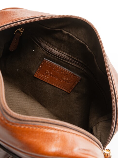 FLORA Geantă de m&acirc;nă, cu curea de umăr BROWN - Genți femei