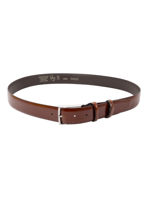 LUXURY Curea de piele tutun - Curele