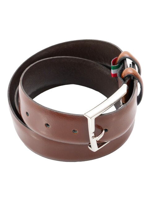 LUXURY Curea de piele tutun - Curele
