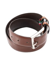 GAUD&Igrave; LUXURY Curea de piele tutun - Curele - 3