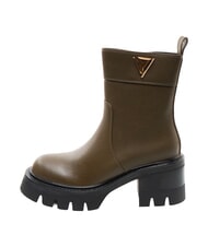 GAUD&Igrave; CONNIE DEER Ghete cu toc de 7 cm MILITARE - Pantofi femei - 4