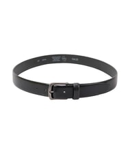 GAUD&Igrave; SANTA CROCE Curea din piele rotunjită, imprimată BLACK - Curele - 2