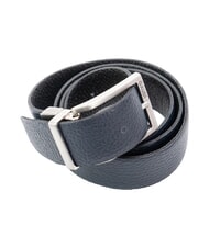 GAUD&Igrave; CERVO Curea de piele negru/albastru - Curele - 3