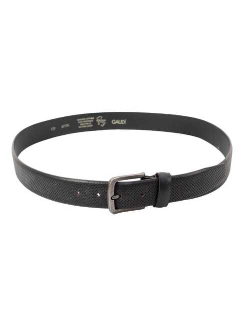SANTA CROCE Curea de piele BLACK - Curele