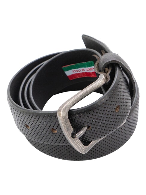 SANTA CROCE Curea de piele BLACK - Curele